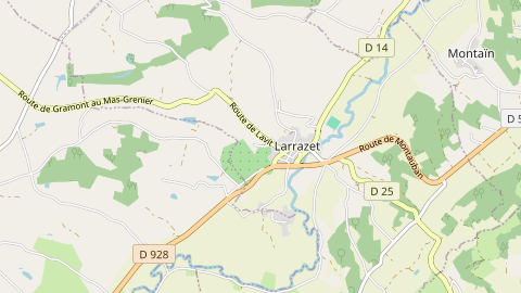 Carte de localisation de l'évènement