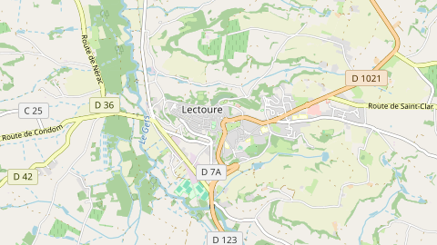 Carte de localisation de l'évènement