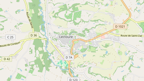 Carte de localisation de l'évènement