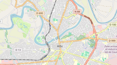 Carte de localisation de l'évènement