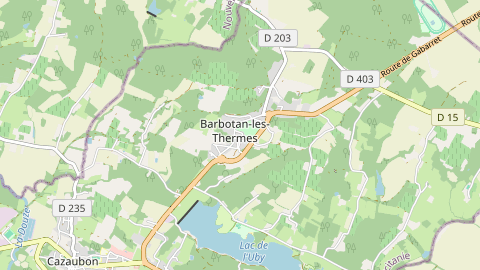 Carte de localisation de l'évènement