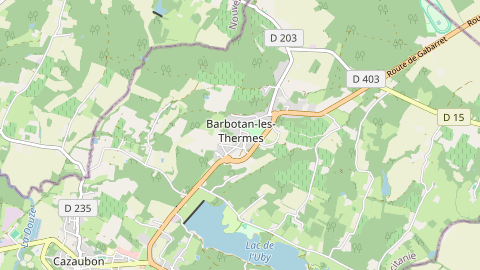 Carte de localisation de l'évènement