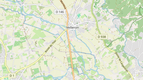 Carte de localisation de l'évènement