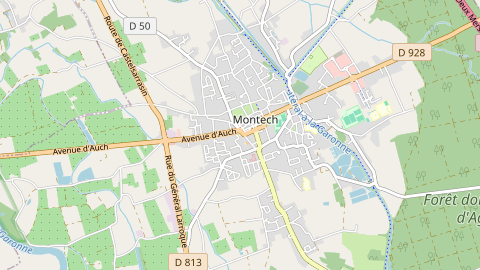 Carte de localisation de l'évènement