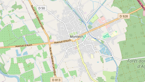 Carte de localisation de l'évènement