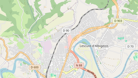 Carte de localisation de l'évènement