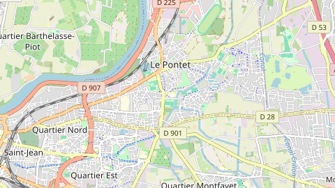 Carte de localisation de l'évènement