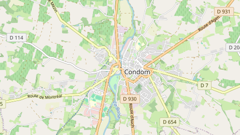 Carte de localisation de l'évènement