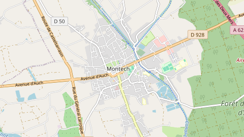 Carte de localisation de l'évènement