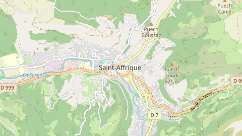 Carte de localisation de l'évènement