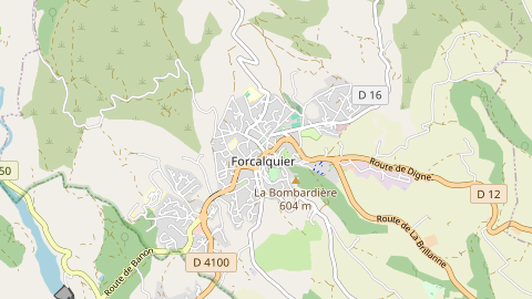 Carte de localisation de l'évènement