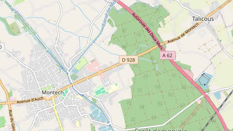 Carte de localisation de l'évènement