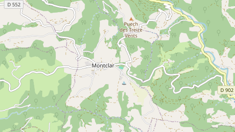 Carte de localisation de l'évènement