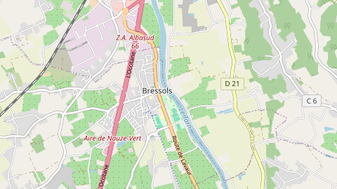 Carte de localisation de l'évènement