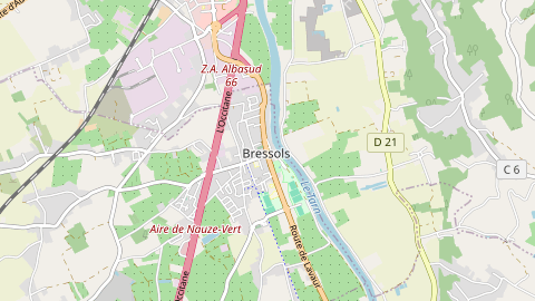 Carte de localisation de l'évènement
