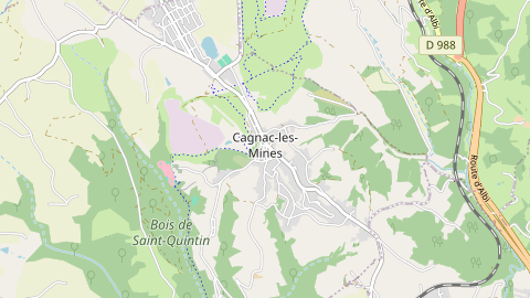Carte de localisation de l'évènement