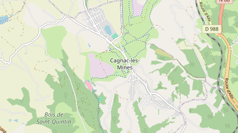 Carte de localisation de l'évènement