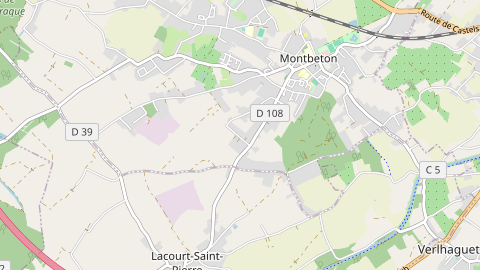 Carte de localisation de l'évènement