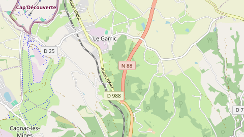 Carte de localisation de l'évènement