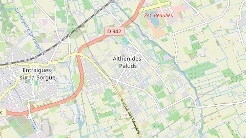 Carte de localisation de l'évènement