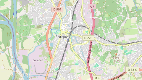 Carte de localisation de l'évènement