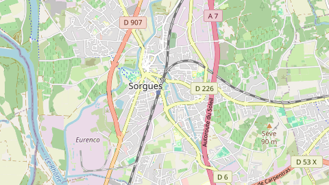 Carte de localisation de l'évènement