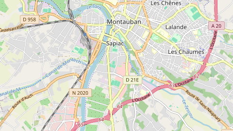 Carte de localisation de l'évènement