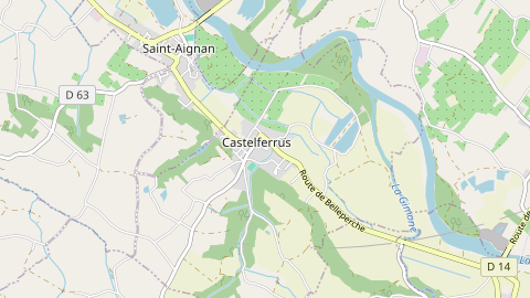 Carte de localisation de l'évènement