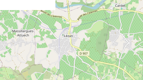 Carte de localisation de l'évènement