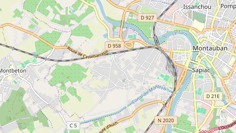 Carte de localisation de l'évènement