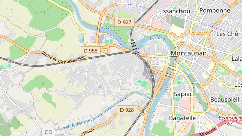 Carte de localisation de l'évènement