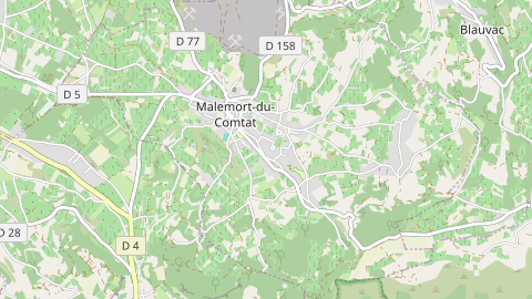 Carte de localisation de l'évènement