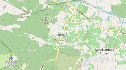 Carte de localisation de l'évènement