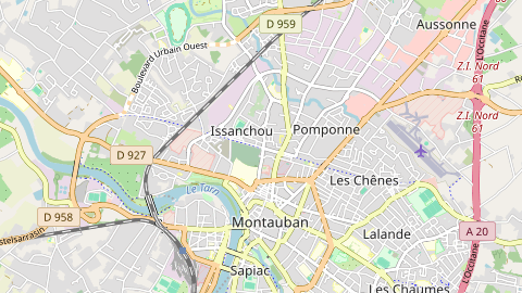 Carte de localisation de l'évènement