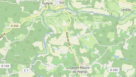 Carte de localisation de l'évènement
