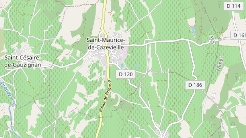 Carte de localisation de l'évènement