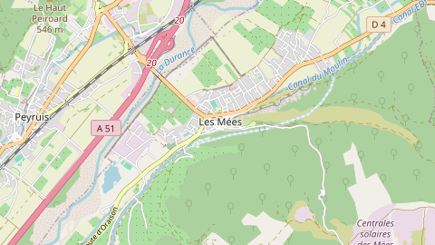 Carte de localisation de l'évènement