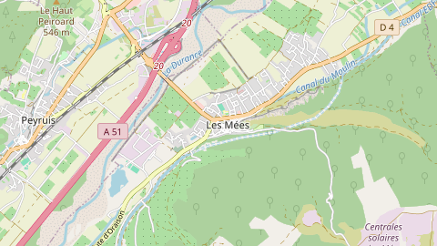 Carte de localisation de l'évènement