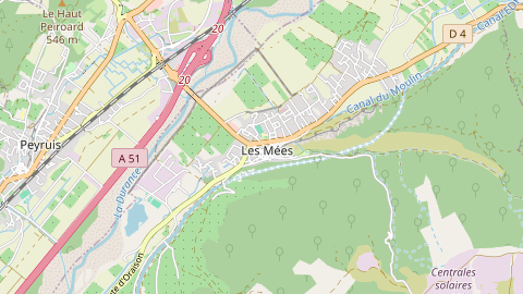Carte de localisation de l'évènement
