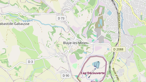 Carte de localisation de l'évènement