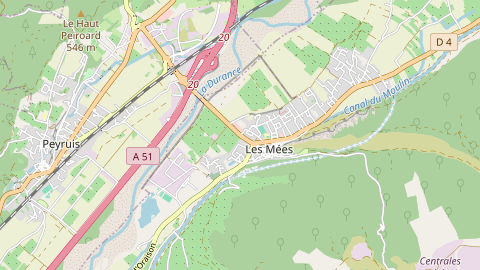 Carte de localisation de l'évènement