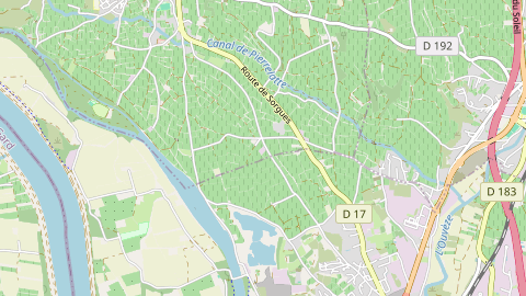 Carte de localisation de l'évènement
