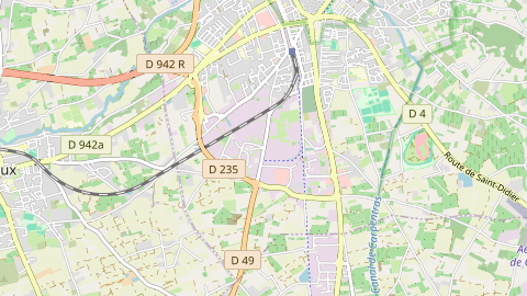 Carte de localisation de l'évènement