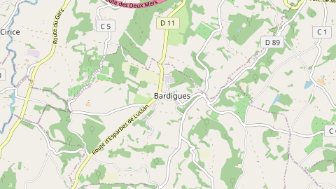 Carte de localisation de l'évènement
