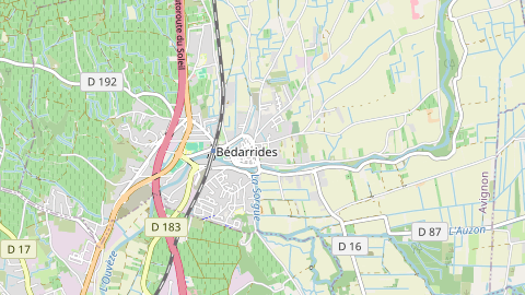 Carte de localisation de l'évènement