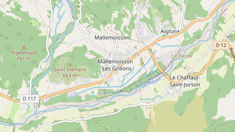 Carte de localisation de l'évènement