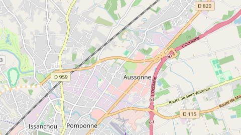 Carte de localisation de l'évènement