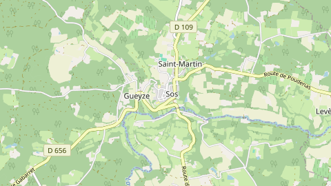 Carte de localisation de l'évènement