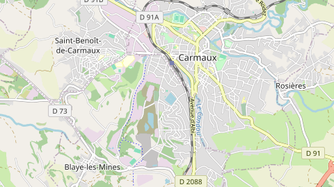 Carte de localisation de l'évènement