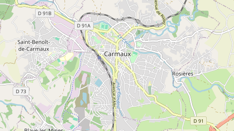 Carte de localisation de l'évènement